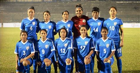 India Womens Football Team Slips Two Places To 56th In The Fifa Rankings