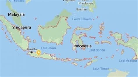 Gambar Peta Geografis Negara Indonesia Gambar Peta