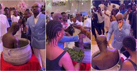 Pretty Mike Storms Real Warri Pikins 2nd Wedding With Cooking Utensils
