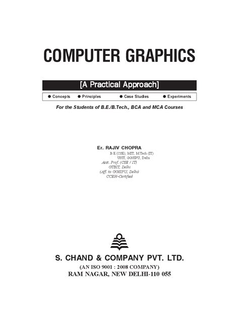 Download Computer Graphics With An Introduction To