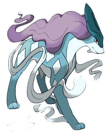 These three pokémon are known as the legendary beasts in fan canon; Legendary: Suicune | ~Pokemon Sun and Moon Hype!~ | Pinterest | Pokémon