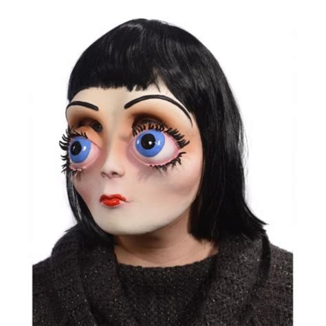 Zagone Studios Natural Latex Compound Big Eyes Doll Mask Costume One