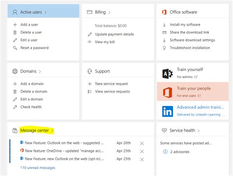 Office 365 View New Or Upcoming Features Issues And Updates In The