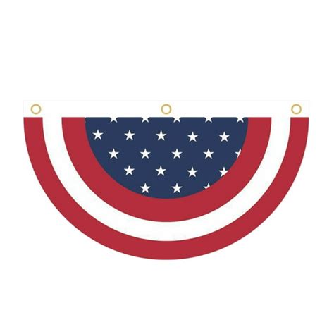 Jeashchat Clearance 4th Of July Bunting Flags Patriotic Bunting