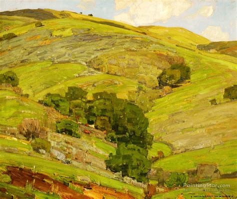 California Hills I Artwork By William Wendt Oil Painting And Art Prints