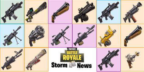 Huge Fortnite Leaks Hint New Ar And Lmg Guns Battle Royale Save The
