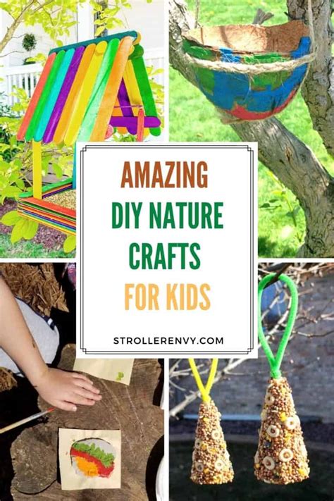 29 Diy Nature Crafts For Kids Inspirational And Hands On