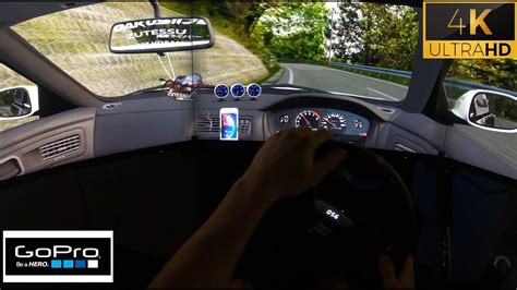 Assetto Corsa GoPro Triple Screen Drifting Nissan S14 Ek Happogahara