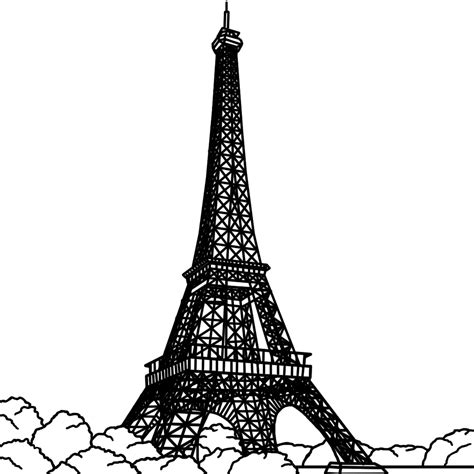 Eiffel Tower Paris Tower Clip Art Dromgfd Top Clipartix