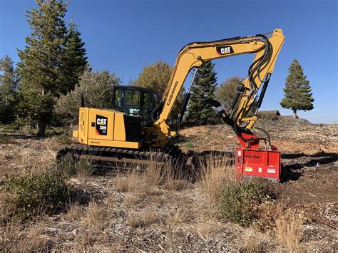 Wilderness Forestry Mastication Equipment And Defensible Space Process