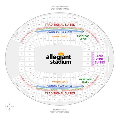 Allegiant Stadium Seating Chart Summerslam Oxap9frl T G9m Mamie Stewart