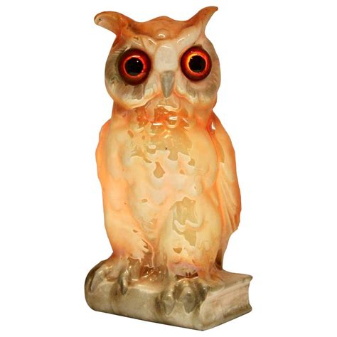 How to assemble exo terra porcelain clamp lamp. Superb Arts and Crafts Carved Oak Owl Sculpture Desk or ...