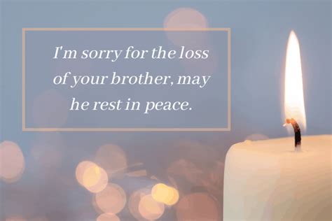 Sympathy Messages For Loss Of Brother Art Of Condolence