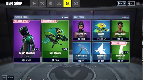 Fortnite Item Shop 18 May 2018 New Featured Items And Daily Items