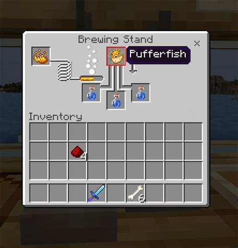 Minecraft How To Make A Water Breathing Potion