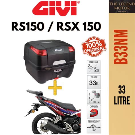 Rs V V Rs Rsx Rsx Zr S Extreme Heavy Duty Givi Monorack