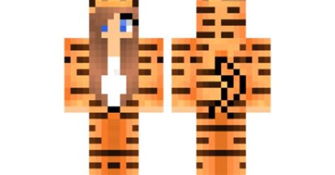 Minecraft Skin Tiger Girlie Find It With Our New Android Minecraft