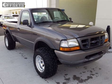 1999 Ford Ranger With 15x10 38 Alloy Ion Style 171 And 30115r15