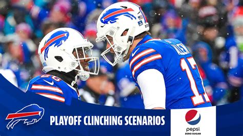 How The Bills Can Clinch A 2022 Afc Playoff Spot Week 15