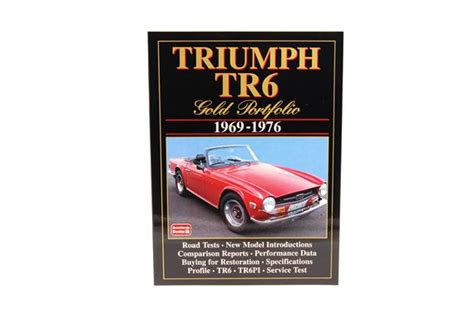Triumph Tr6 Gold Portfolio Rr1325 Brooklands Books