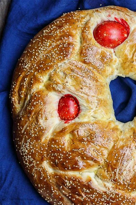 These easter desserts will be a hit at your holiday meal. Greek Easter Bread Recipe | The Mediterranean Dish. Easy ...