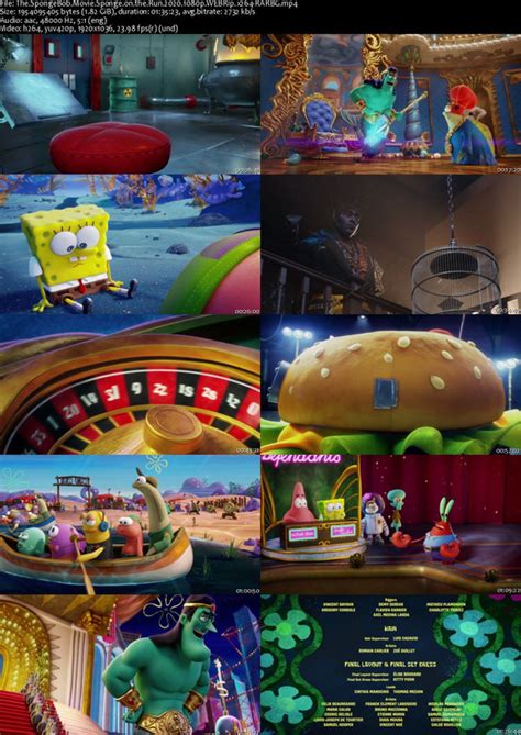 The Spongebob Movie Sponge On The Run 2020 1080p Webrip X264 Rarbg