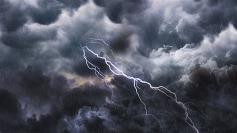 Storm Clouds And Lightning By Anatar Videohive