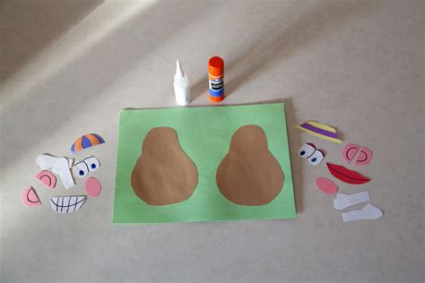 Hollys Arts And Crafts Corner Toddler Craft Activity Mr Potato Head