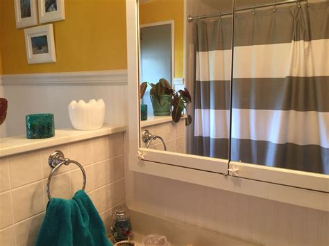 Bathroom Teal Grey And Yellow Decorating Bathroom Decor Bathroom