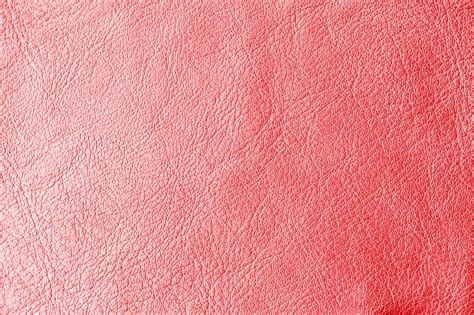 Light Bright Orange Natural Leather Skin Texture Stock Photo Image