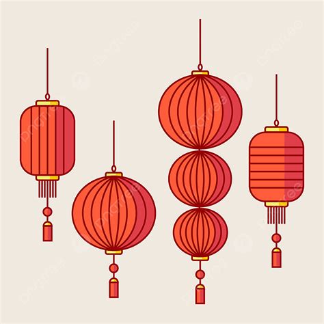 Chinese Lantern Vector Png Vector Psd And Clipart With Transparent