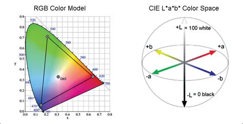 —rgb Color Model And Cie Lab Color Space Download Scientific Diagram