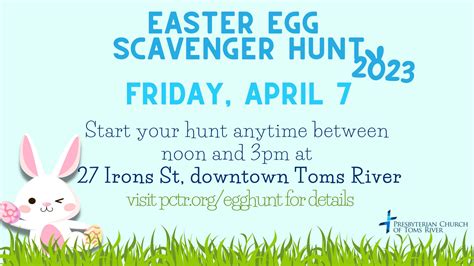 Apr 7 Pctrs Easter Egg Scavenger Hunt Toms River Nj Patch