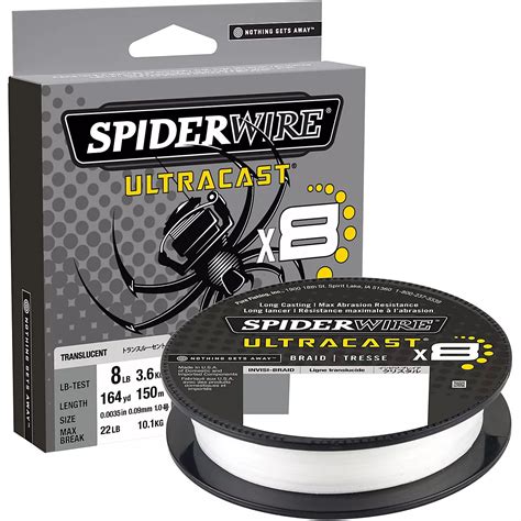 Spiderwire Ultra Braid Invisible Yd Fishing Line Academy