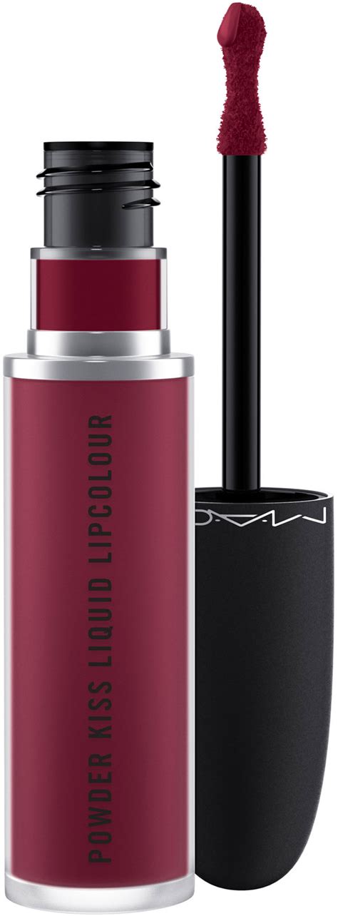 Mac Cosmetics Powder Kiss Liquid Lipcolour 01 Burning Love