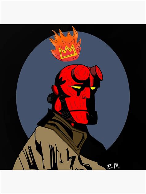 Hellboy Poster For Sale By Missjupitr Redbubble