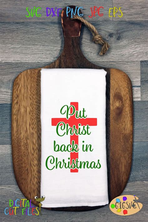 Check spelling or type a new query. Put Christ back in Christmas SVG By 616SVG | TheHungryJPEG.com