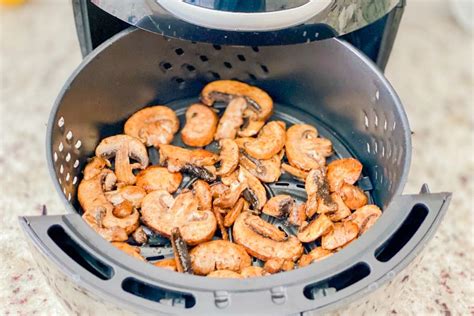Air Fryer Garlic Mushrooms — Fresh Simple Home Fresh Simple Home | Recipe | Stuffed mushrooms ...
