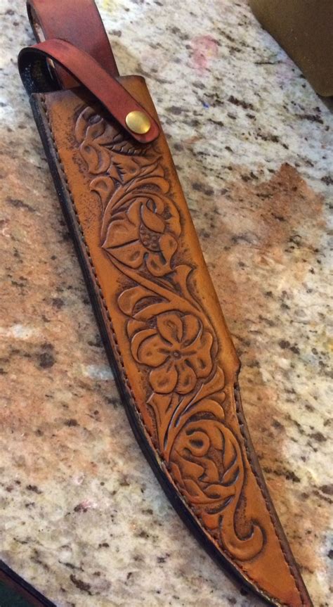 Buy Custom Large Bowie Knife Sheath Leather Made To Order