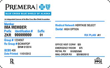 As for the hospital bill, it was not covered by blue shield. ID Cards | Member | Premera Blue Cross Blue Shield of Alaska