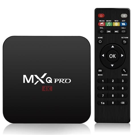 Smart Tv Box Mxq Pro 4k Android 71 Quad Core 64bits 20 Ghz 74900