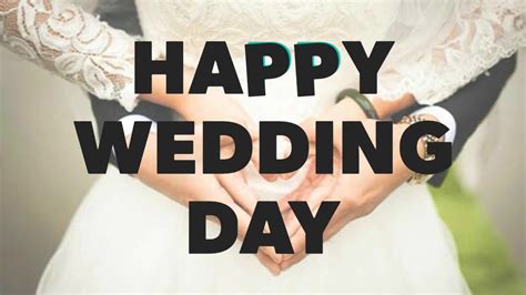 Happy Wedding Day Wishes Youtube