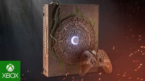 This Custom Shadow Of The Tomb Raider Xbox One X Console From Microsoft