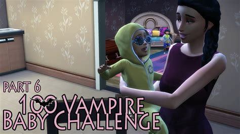 Sims 4 100 Vampire Baby Challenge Part 6 Youtube