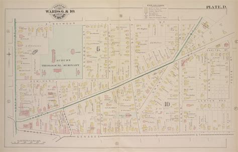 Parts Of The City Auburn Wards 6and10 Nypl Digital Collections
