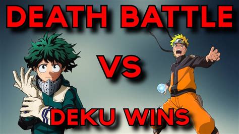 Why Deku Could Beat Naruto Deku Vs Naruto Youtube