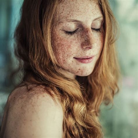 Beautiful Freckles Red Hair Woman Red Hair Freckles