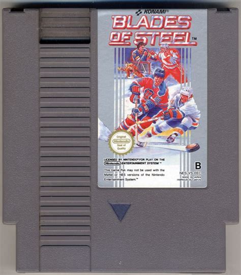 Blades Of Steel 1987 Box Cover Art Mobygames