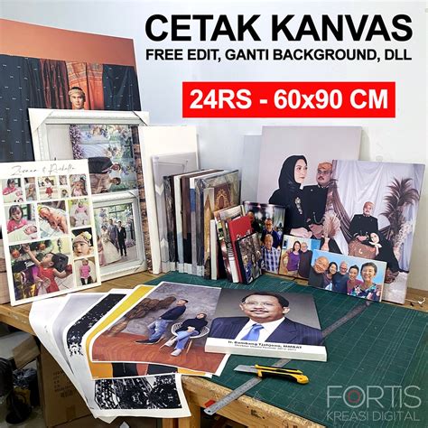Jual Cetak Foto Kanvas Canvas Photo Print X Cm Termasuk Rangka Kayu Shopee Indonesia