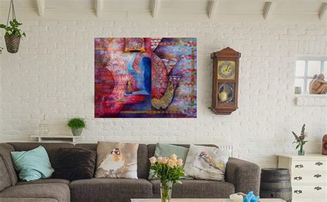 Hand painting wall designs for sitting rooms: How To Choose Wall Art for Living Room - Wall Painting ...